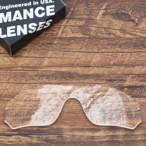 ToughAsNails Resist Seawater Corrosion Polarized Replacement Lenses for Oakley Radar Edge Sunglasses Clear Color (Lens Only)