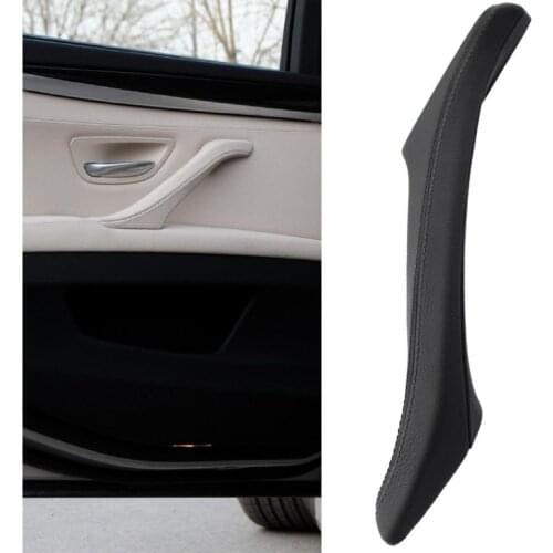 Sturdy Simple Left Side Door Grab Pull Handle Replacement 51417225851 Black Inside Door Handle Waterproof
