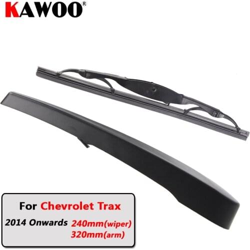 KAWOO Car Rear Wiper Blade Blades Back Window Wipers Arm For Chevrolet Trax Hatchback (2014 Onwards) 320mm Auto Windscreen Blade