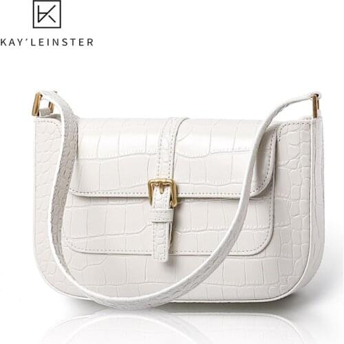 Handbags 2020 Trend WomenS New Female Small Leather Luxury Designer Bag Crocodile Pattern Underarm Bag Single Shoulder Bag