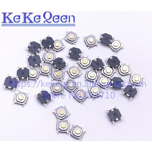 1000PCS 5.2*5.2*1.5mm 5.2x5.2x1.5mm SMD 4 feet key switch push button switches microswitch Tact Switch