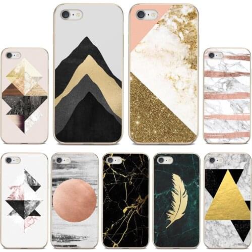 For Xiaomi mi Redmi Note 3 4 4X 5 6 7 8 8t 9 9s 9t 10 pro lite marble tri black gold hellip Cell Phone Case