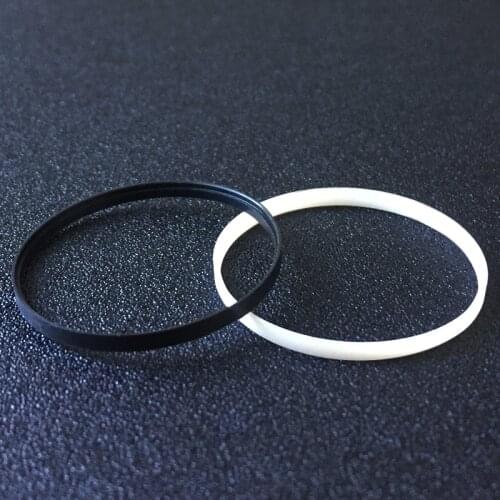 White Black Watch Gasket DW 37.6 33.8 33.6 31.3 30.3 29.5 23.6mm dia Used for Front case glass Plastic washer watch Replace part