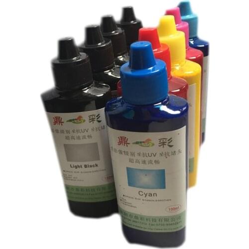 Einkshop 9 Color Universal Pigment Ink For Epson SureColor P600 P800 Stylus Pro 3800 3880 Printer Refill Pigment Ink