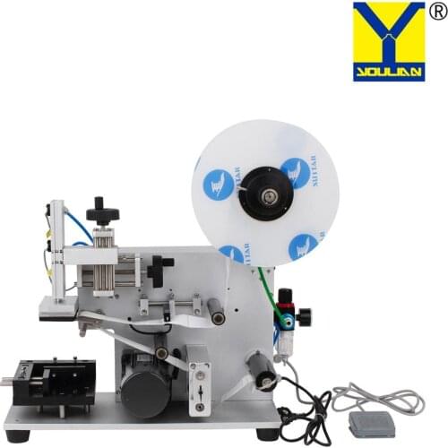 1 PC Semi-Auto Labeling Machine for Flat Surfaces Square Bottle Labeler Applicable to Box Flat Labeling Machine Customized