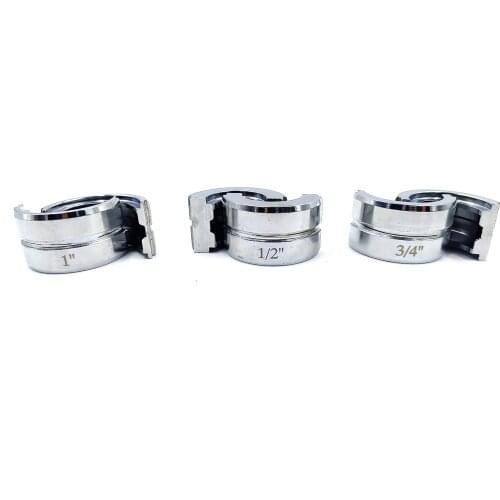 Hydraulic Pipe Clamp Stainless Steel Copper Tube Crimping Die VUS 1/2" 3/4" 1" USA Standard Pipe Crimping Tool