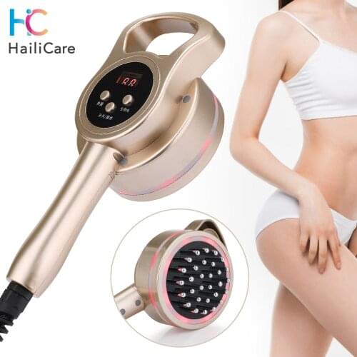 Infrared Heating Micro Electric Slimming Massage 5 element health care Meridian Brush Anti Cellulite Massage Body Slimming Brush