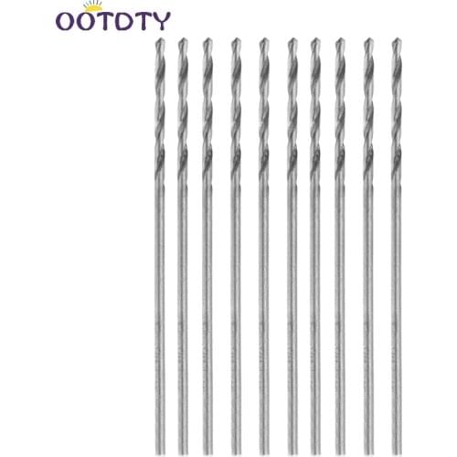HSS Multifunction Tiny Micro 0.8mm Straight Shank Twist Drilling Bit 10Pcs/Set-3Z