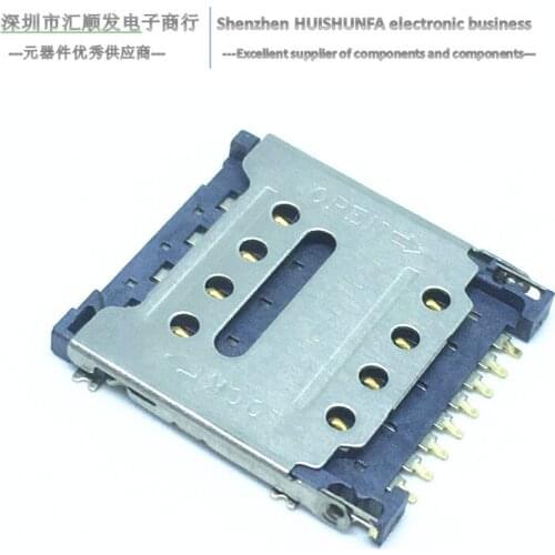 MUP-C791 Flip-top Micro Sim card holder 8p H1.5