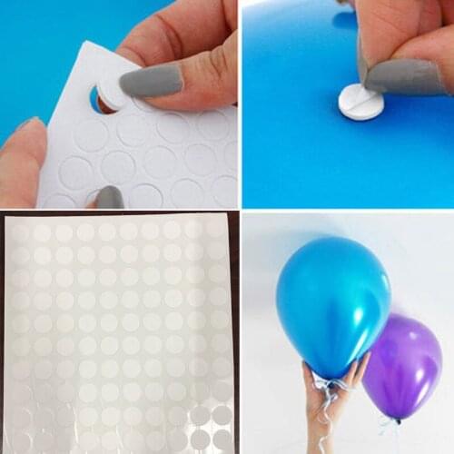 5000 Points Balloon Attachment Glue Dot Attach Balloons To Ceiling Or Wall Stickers Birthday Party Wedding Supplies globos