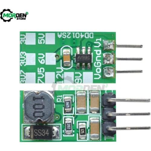 New DD4012SA 1A DC 5V 6V 9V 12V 24V to DC 3.3V 5V DC-DC Step-Down Buck Converter Voltage Regulator Module Board wih Pin Dropship