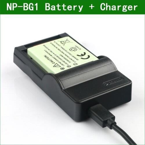 NP-BG1 NP BG1 FG1 NPBG1 Digital Camera Battery + Charger for Sony DSC H3 H7 H9 H10 H20 H50 H55 H70 H90 HX5 HX7 HX9 HX10 HX20
