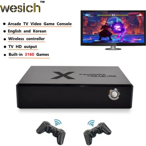 Pandora Box 3D Mini Arcade Video Game Console Portable Moonlight Treasure Retro Game Console Built-in 3100 2D And 60 3D Games