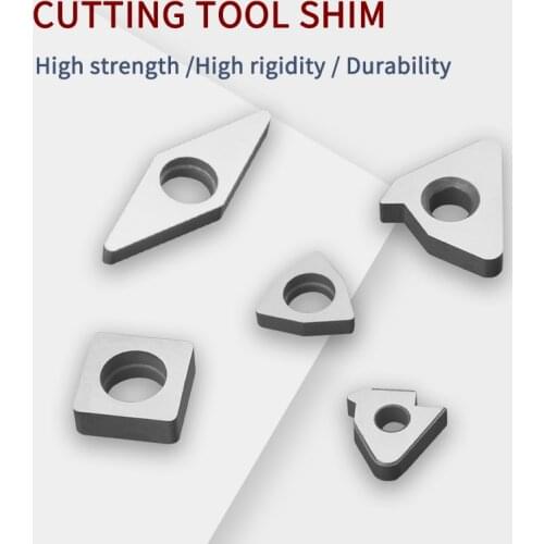 10 pcs CNC hard alloy cutter bar gasket MC / MW / mt / STM / MV type cutter bar accessories alloy cutter pad are