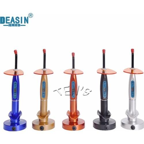 New Deasin Dental Polymerize Resin Cure Base Charge Rainbow Led Digital Light Dentistry Materials Lamp Light Cured