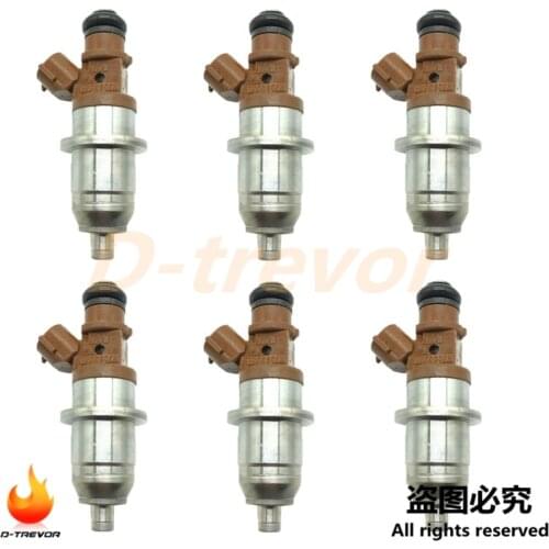 6Pcs E7T05072 fuel injector for Mitsubishi Pajero IO H67W H77W 4G93 4G94