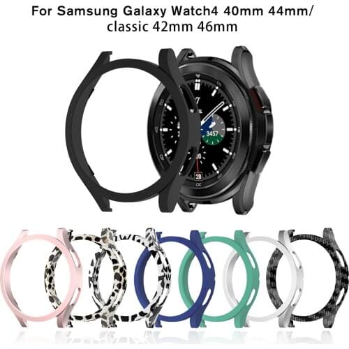 All-around PC Shell Case For Samsung Watch 4 Classic 46MM 42MM Multicolor Anti-drop Protect Cover For Samsong Watch4 44MM 40MM