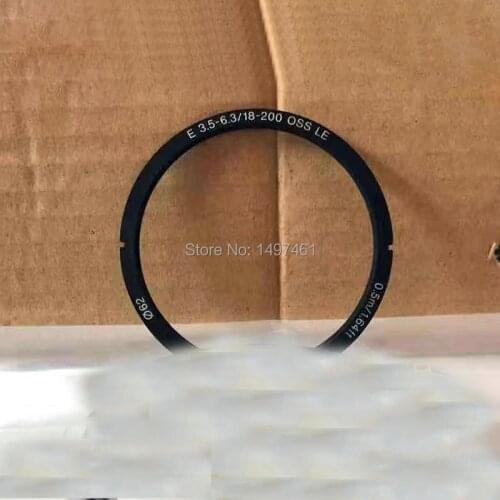 Front name ring repair parts For Sony E 18-200mm F3.5-6.3 OSS LE SEL18200LE lens