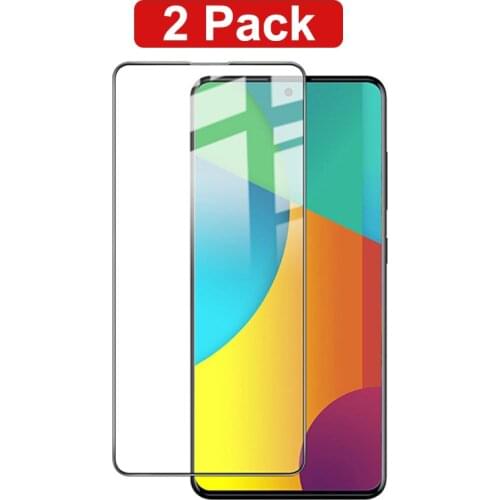 For Samsung Galaxy A51 Glass Screen Protector Full Cover Armor Tempered Glass A71 A 51 71 A01 S10 Note 10 Lite Protective Film