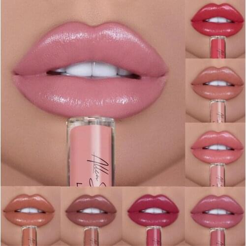 12 Colors Sexy Women Lipstick Waterproof Long Lasting Moist Lip Gloss Vivid Colorful Lipgloss Women Makeup maquiagem