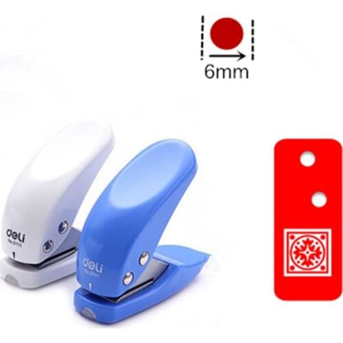 6mm circle shaped craft punch DIY bookmark hole puncher scrapbook paper cutter scrapbooking tag round punches Embossing device