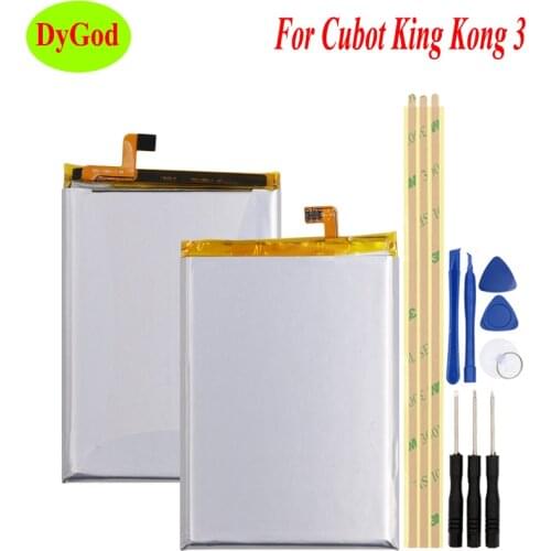 6000mAh for Cubot King Kong 3 Battery Replacement For Cubot King Kong 3 Smart Phone Batteries Bateria with tools