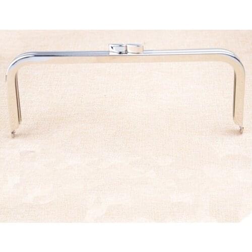 8 inches (20cm) Silver Clutch Purse Frame High Quality
