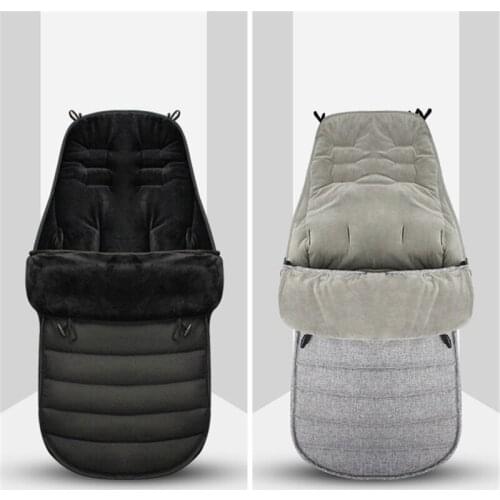 Baby Sleeping Bags Winter Envelope Thick Warm Cocoon Envelope For Newborn Infant Windproof Stroller Cushion Footmuff For Pram