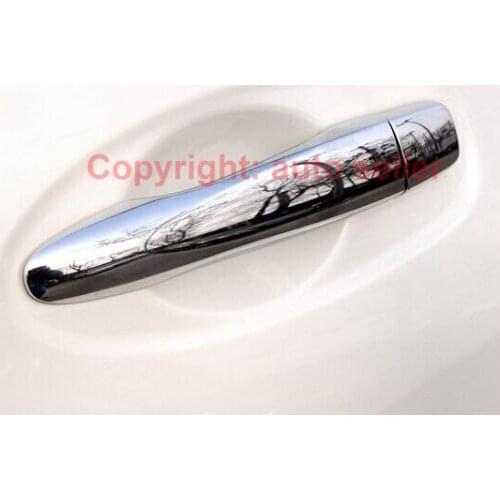 For Nissan Qashqai 2014 2015 2016 ABS Chrome Car Decoration Door Handle Cover Trim Molding