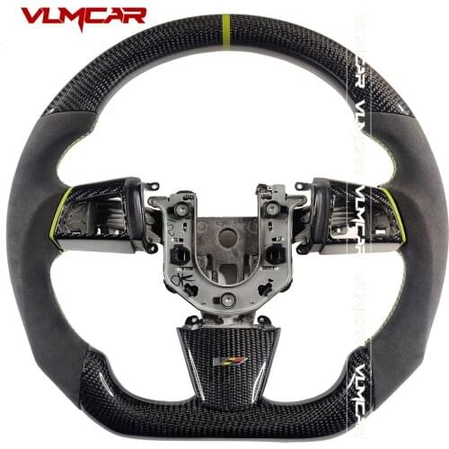 Private Custom Gloss Carbon Fiber Steering Wheel For CTS-V