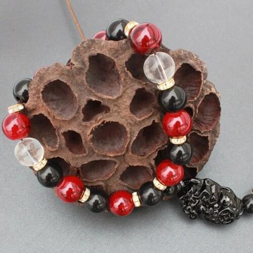 Buddha Beads car rearview mirror hanging car accessories for Skoda Octavia Fabia Rapid Superb Yeti Roomster