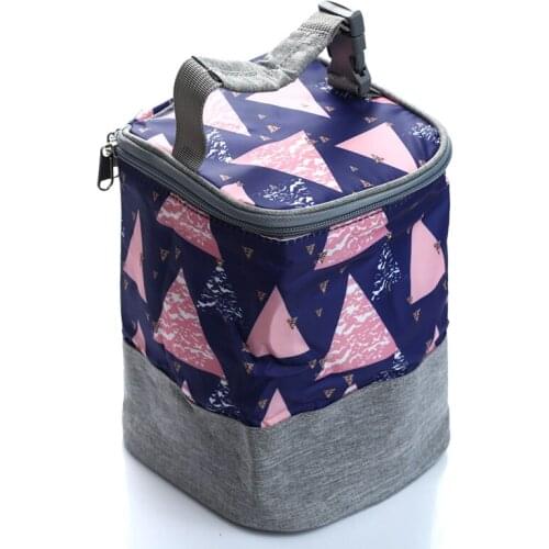 Portable Baby Feeding Milk Bottle Warmer Thermal Bottle Insulation Tote Hang Bag