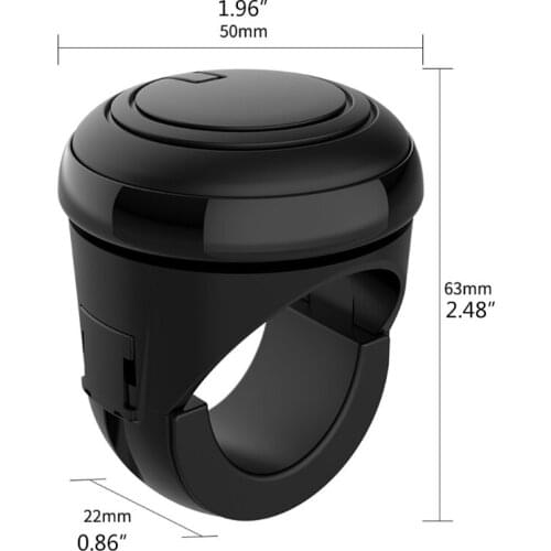 N84F Steering Wheel Car Hand Control 360 Degree Rotation Bearing Spinner Knob Booster