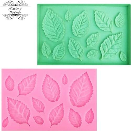 1 piece Leaf Silicone mold Fondant Mold Cake Decorating Tools Chocolate Mold Baking Mold