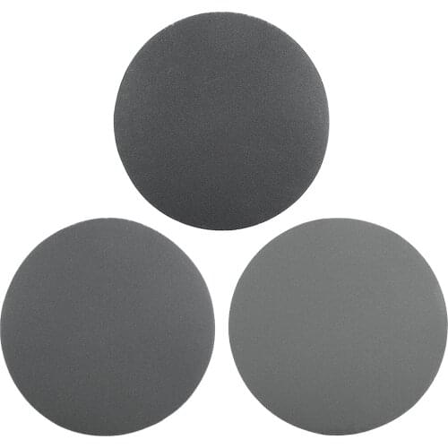 Uxcell 9 Pcs 6-Inch Hook and Loop Sanding Disc Wet/Dry Silicon Carbide 320/400/600 Grit Assorted for Polishing Furniture
