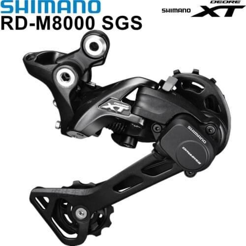Shimano Deore XT RD M8000 SGS/GS Rear Derailleur 11 Speed RD-M8000-SGS 11v 11s Mountain Bike M8000 22/33-Speed Long Cage SHADOW