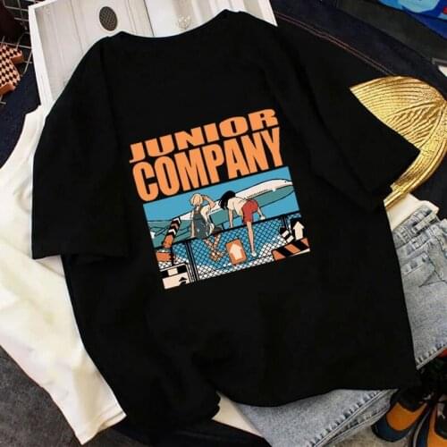 INS Women T-shirts Harajuku Japanese Aircraft Cartoon Anime Casual Loose Ulzzang Summer Short Sleeved Women T-Shirt Tops