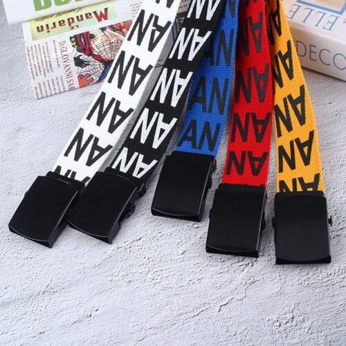 2020 New Womens Belt Fashion Letter Printing Smooth Buckle Womens Belts Mens Personality Wild Jeans Ladies Decorative Belt