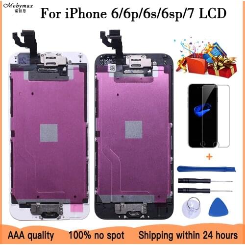 AAA+++ For iPhone 6 6Plus 6S Plus LCD Full Assembly Complete 100% With 3D Force Touch Screen Replacement Display No Dead Pixel