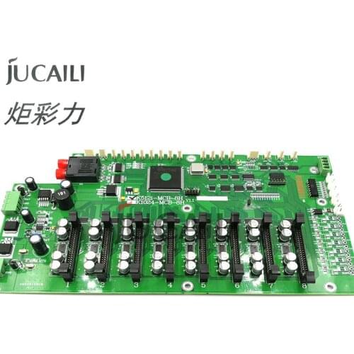 Jucaili printer 8 heads carriage board for konica 512i 14pl 42pl printhead for Myjet Allwin yaselan inkjet printer head board
