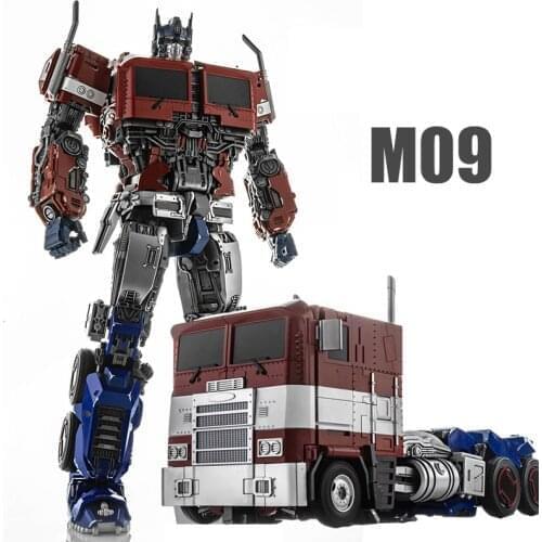 WJ Transformation OP Commander M-09 M09 Alloy Diecast Oversize TW SS38 Led Light Action Figure Robot Deformed Toys Gifts