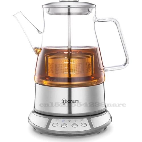 Electric Teapot Liftable Basket High Borosilicate Glass Boiling Teapot 304 Stainless Steel Household Boiling Water Health Pot
