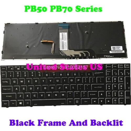 Backlit US JP Keyboard For CLEVO PB50 PB70 PB50ED PB50EF PB50RC PB50RD PB50RF PB51ED PB51RC PB51RD PB51RF PB71RC PB71RD PB71RF