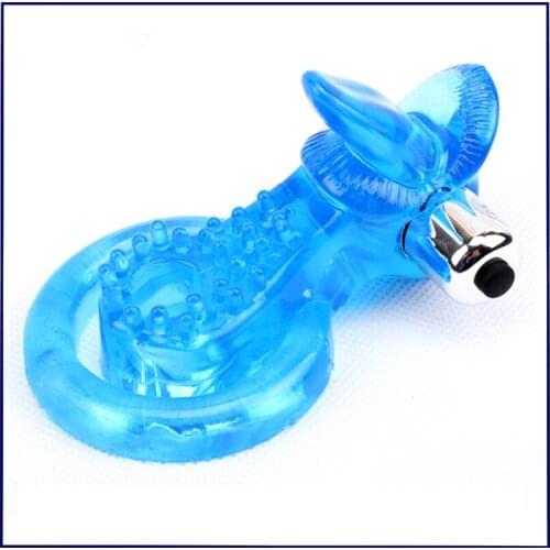 Cock Rings 2014 New Vibrating Cock Ring Penis Rings Clit Vibrator Adult Sex Toys For Men Sex Toys