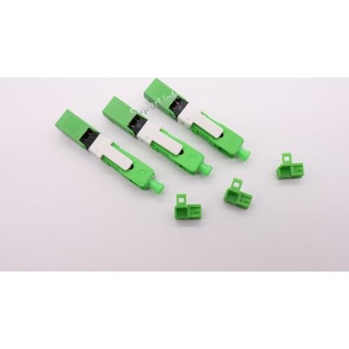 200pcs SCQuick Connector H-07 Fiber Optic SC APC UPC Fast Connector Fibra SC Adapter FTTH Single Mode
