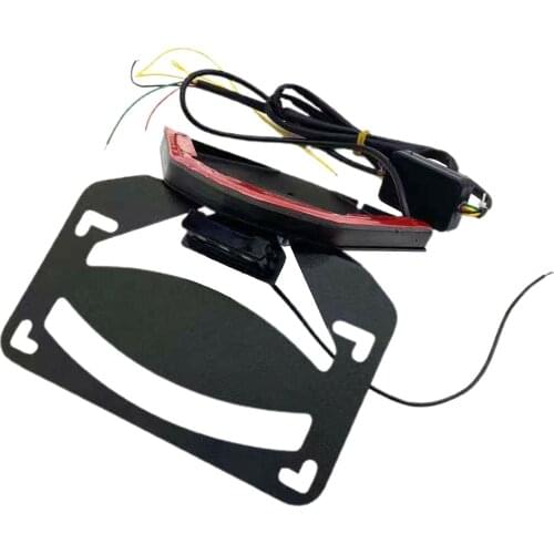 License Plate Bracket Fender LED Light Integrated Taillight Turn Signals For BMW S1000RR 2020 19-21