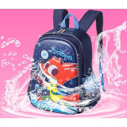 Genuine Disney Zootopia Child Cartoon Cute School Bag Waterproof Elementary School Students Women Judy Hopps Pattern
