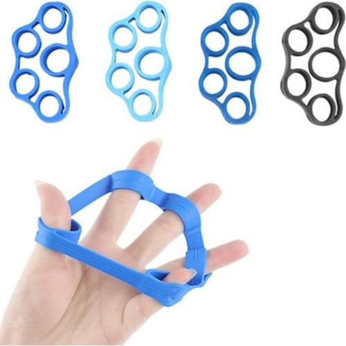 Hand Grip Finger Gripper Strength Trainer Yoga Stretcher Finger Expander Exercise Equipment Gripping Ring Training Wrist Trainer