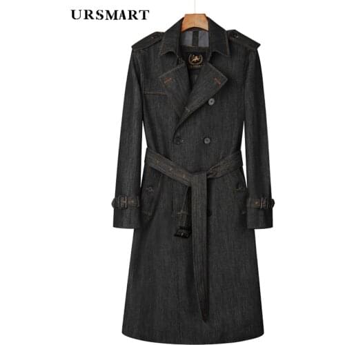 URTRIPOD Mens Denim Jackets