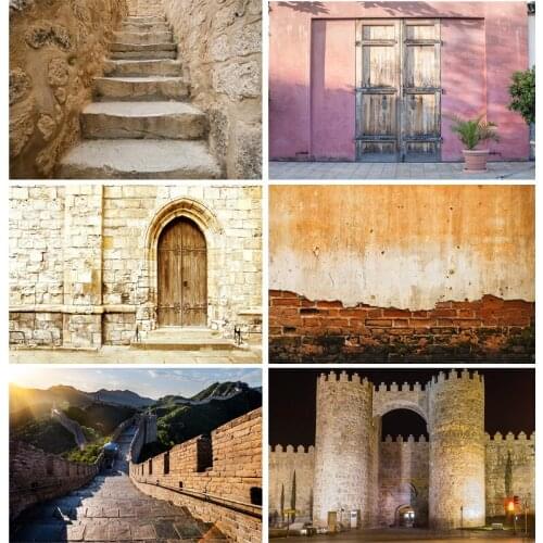 Vinyl Custom Spot Lights Brick Wall Photography Backdrops Props Vintage Photo Studio Background 201027ZQD-03